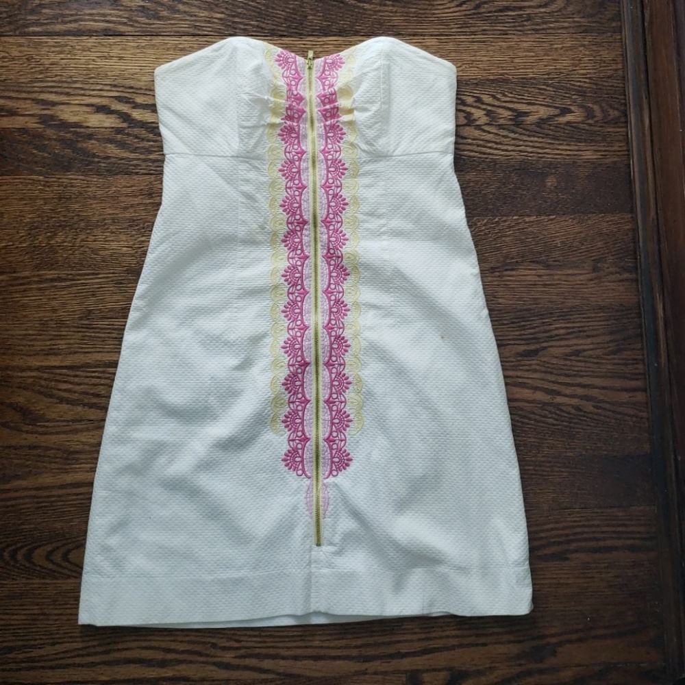 Lilly Pulizer Strapless Dress